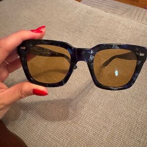 Gucci 1099-S HOC BZ Havana Blue black
